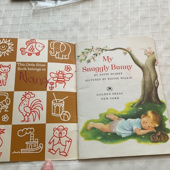 My Snuggly Bunny Children's Book - Picture 3 of 4